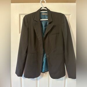 Black blazer from Suzy shier